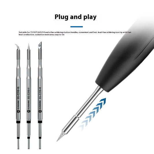 Constant Temperature Soldering Station Heating Core Integrated Iron Head