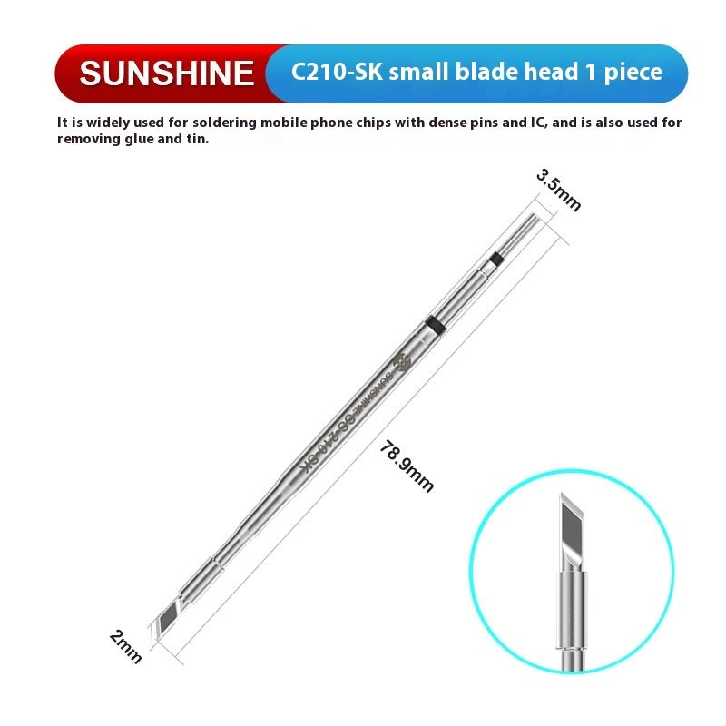 Constant Temperature Soldering Station Heating Core Integrated Iron Head